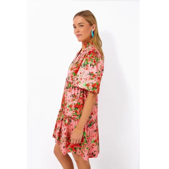 Tuckernuck Peony Meadows Crawford Dress Size XS - Picture 3 of 8